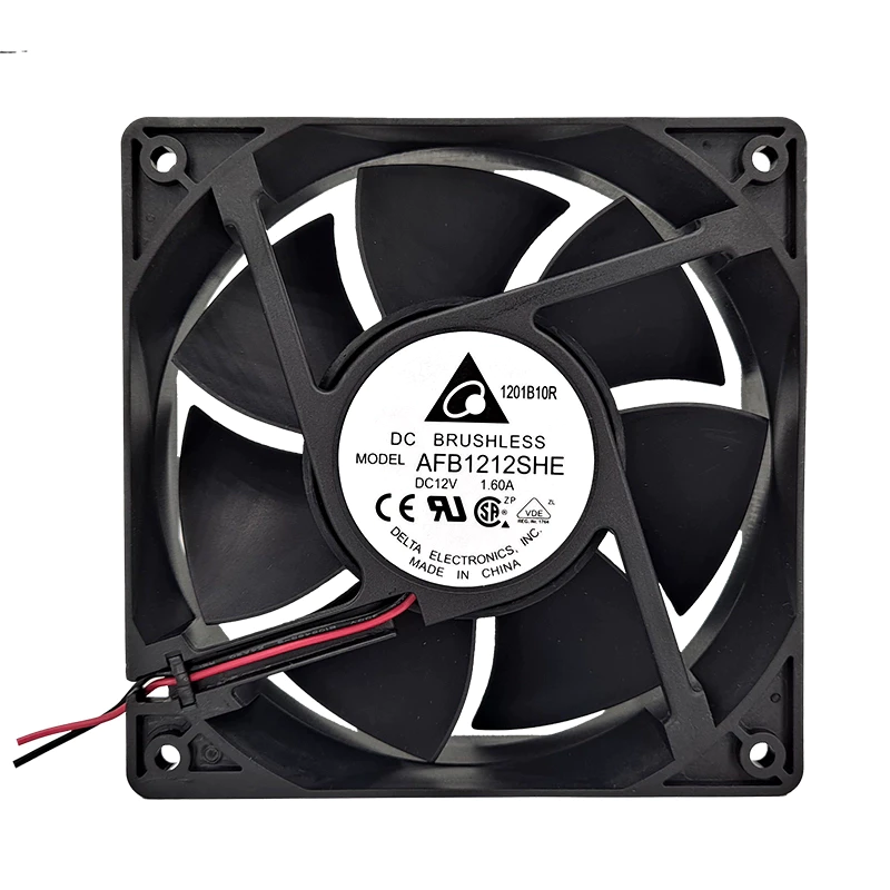 AFB1212SHE DC12V 1.6A 12038 Delta fan