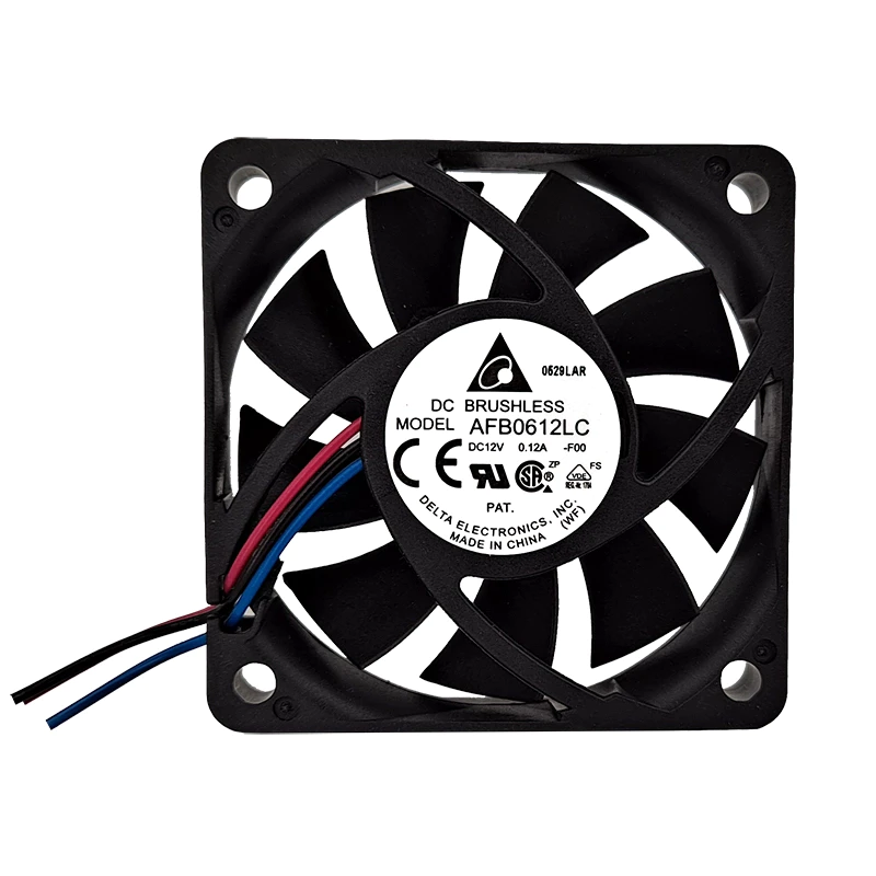 AFB0612LC-F00 DC12V 0.12A 6013 Delta fan