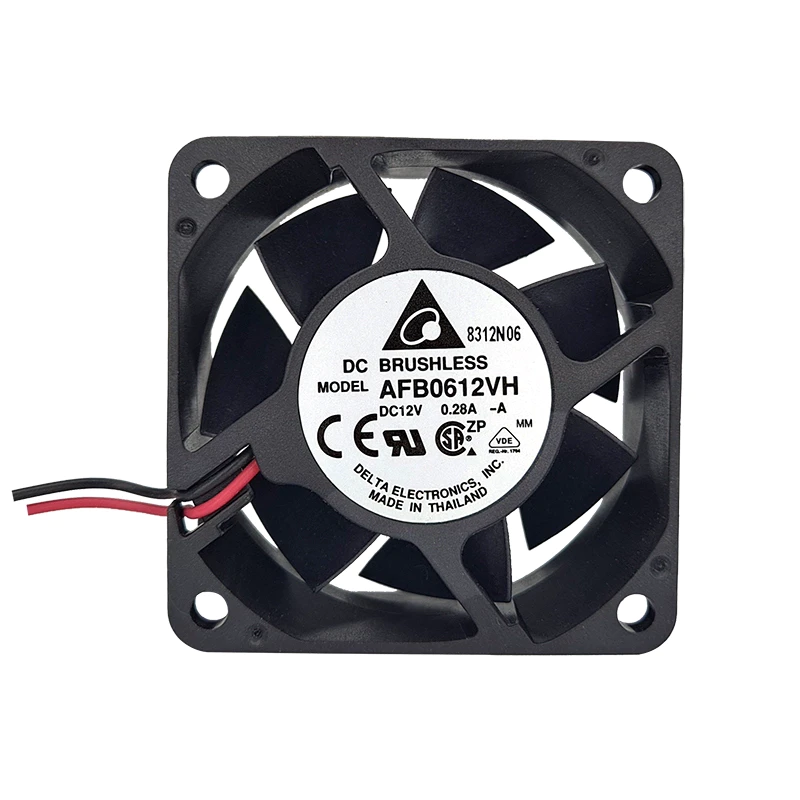 Delta AFB0612VH-A 6025 12V 0.28A DC cooling double ball fan