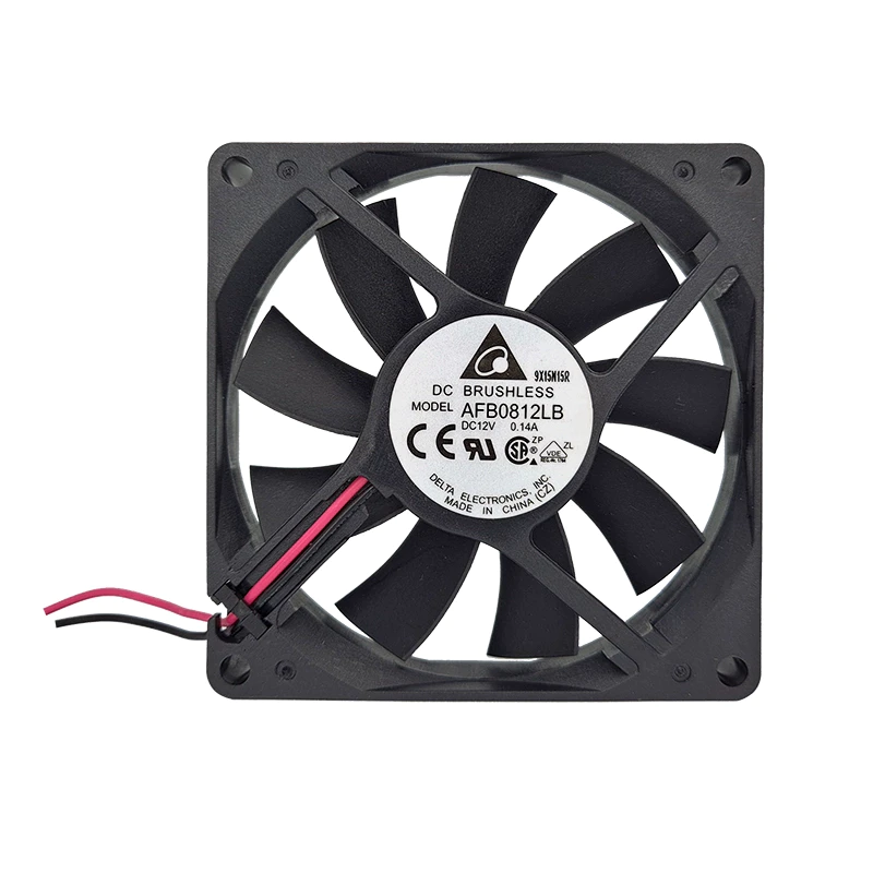 AFB0812LB 12v 0.14A 8015 Delta 8cm fan