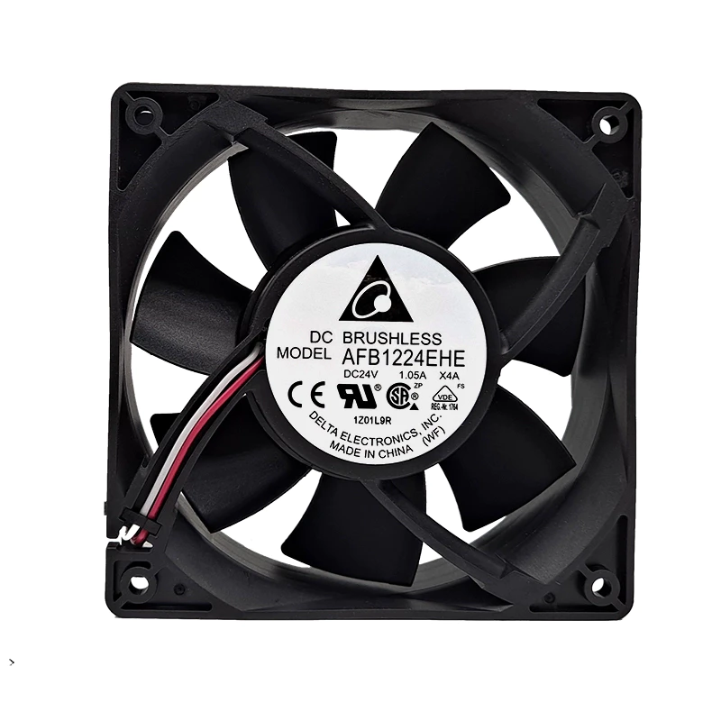 AFB1224EHE-X4A 24V 1.05A 4600RPM Delta fan