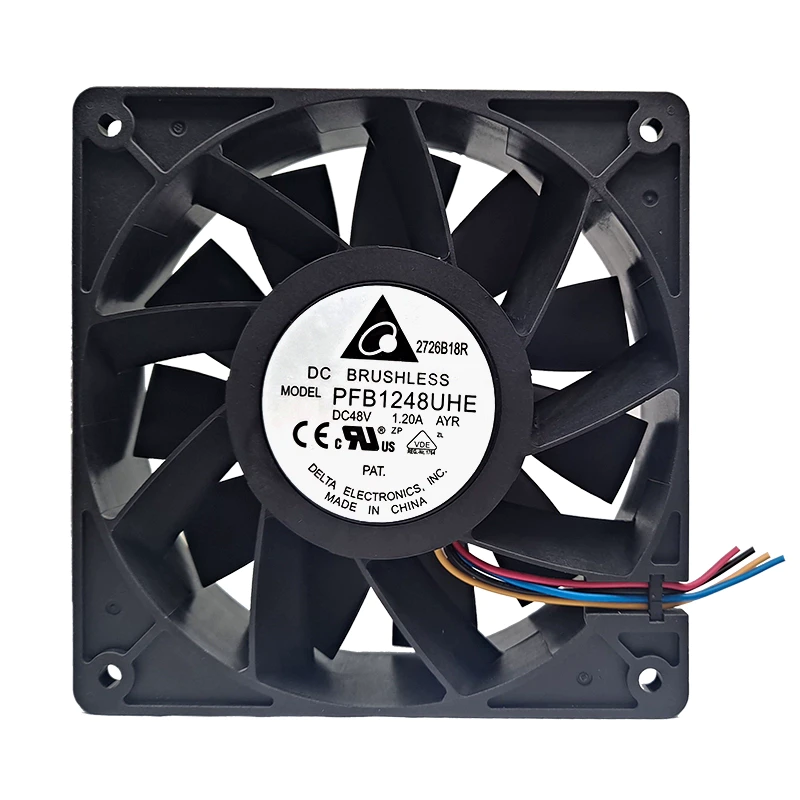 PFB1248UHE-AYR 1.2A 48V 5500RPM 12038 Delta fan