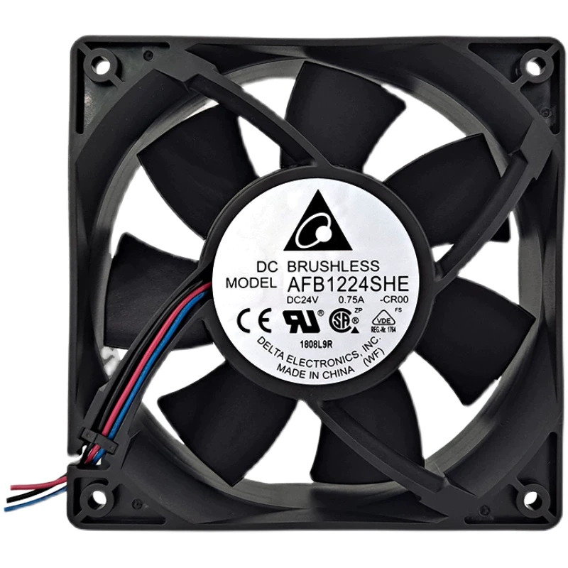 Delta AFB1224SHE-CR00 12038 24V 0.75A double ball axial fan