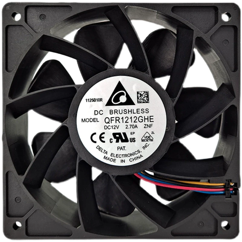 Delta QFR1212GHE-ZNF 4-wire PWM fan