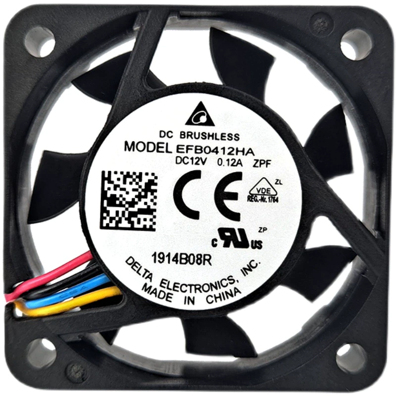 EFB0412HA-ZPF 12V 0.12A 5500RPM 4010 Delta fan