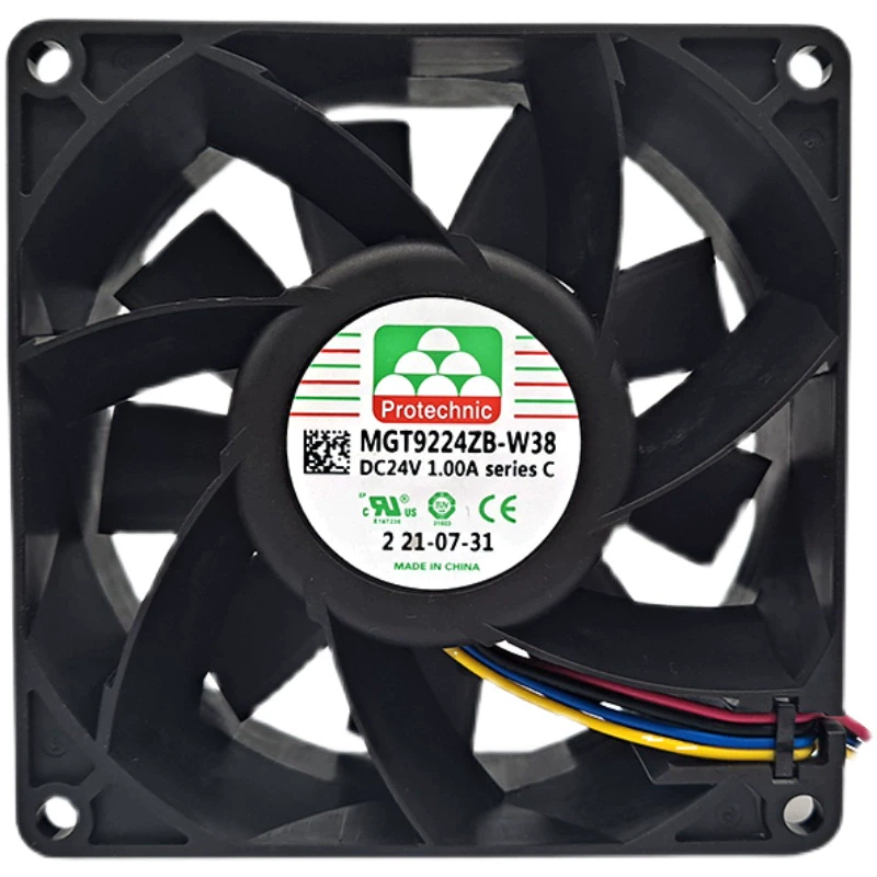 MGT9224ZB-W38 C 9238 24V 1A Protechnic PWM fan