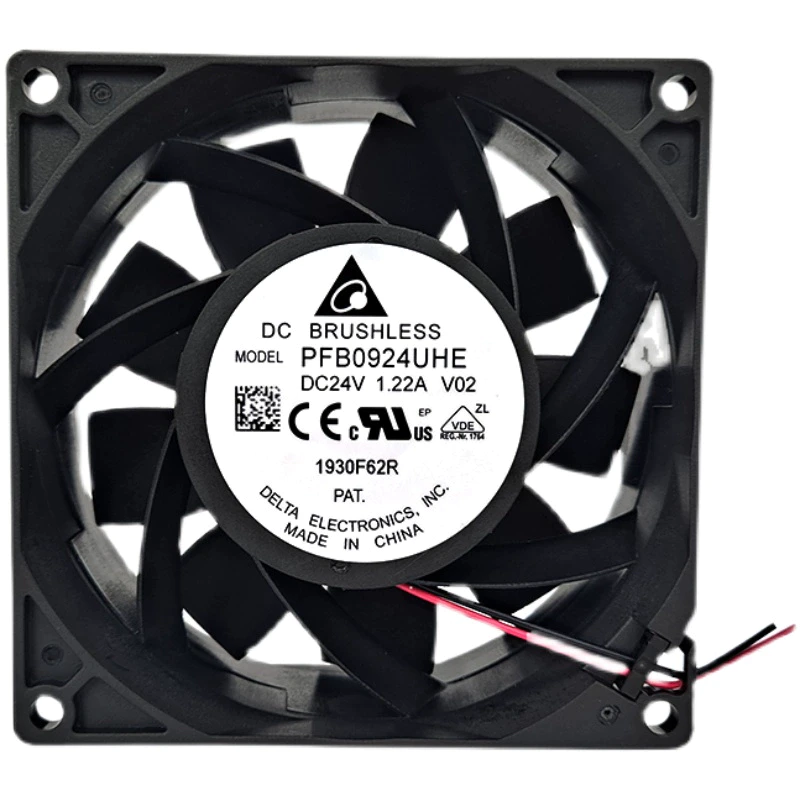 Delta PFB0924UHE-V02 9238 24V 1.22A 7000RPM fan