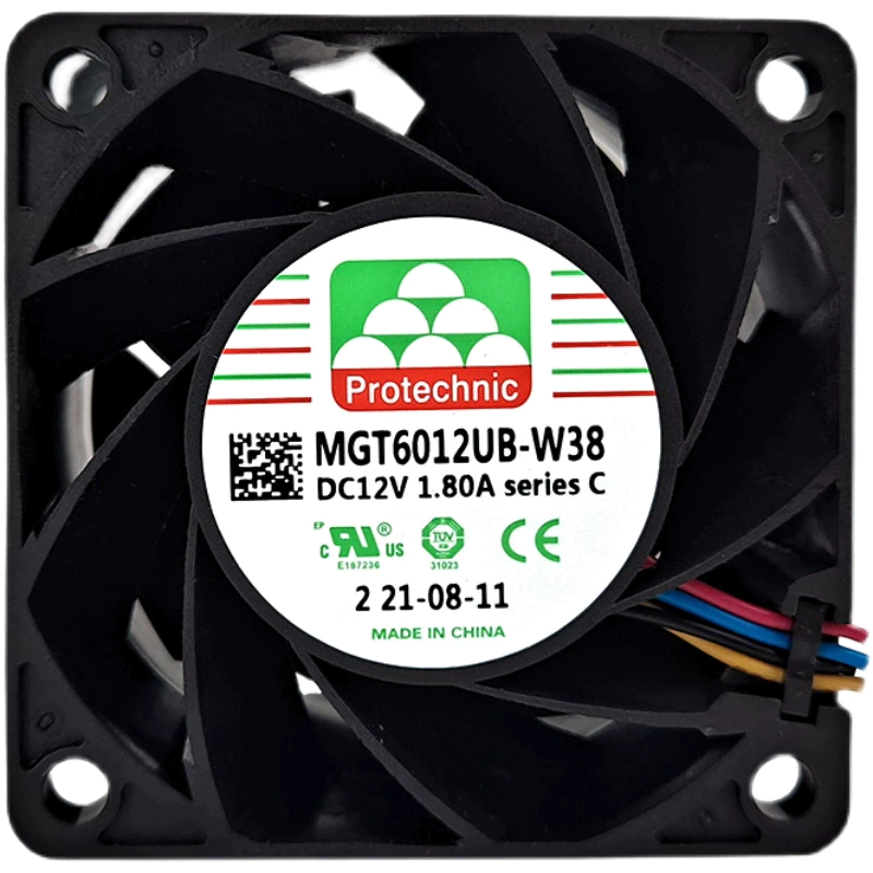 MGT6012UB-W38 C 12V 1.18A Protechnic fan