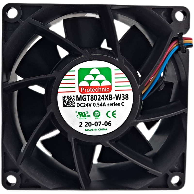 MGT8024XB-W38 C 24V 0.54A Protechnic fan