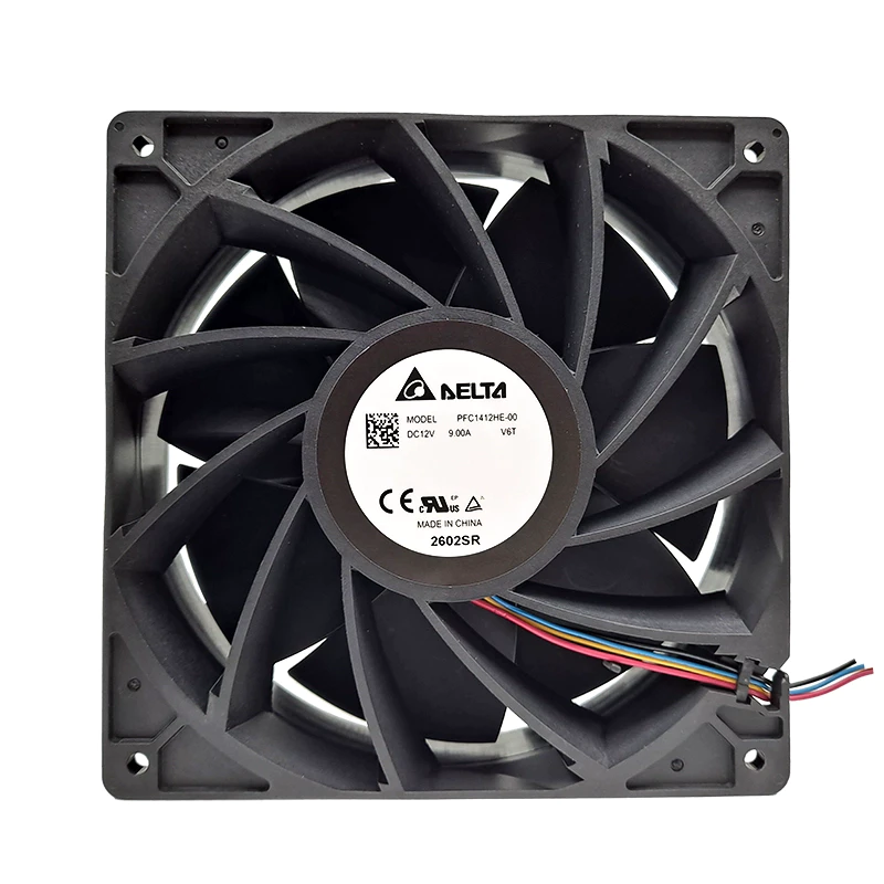 Delta PFC1412HE-00V6T 9A 5700RPM 12V 14038 fan