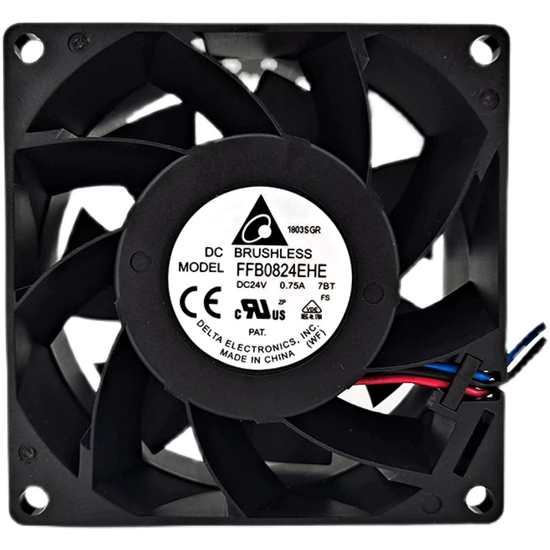 FFB0824EHE-7BT 24V 0.75A Delta fan