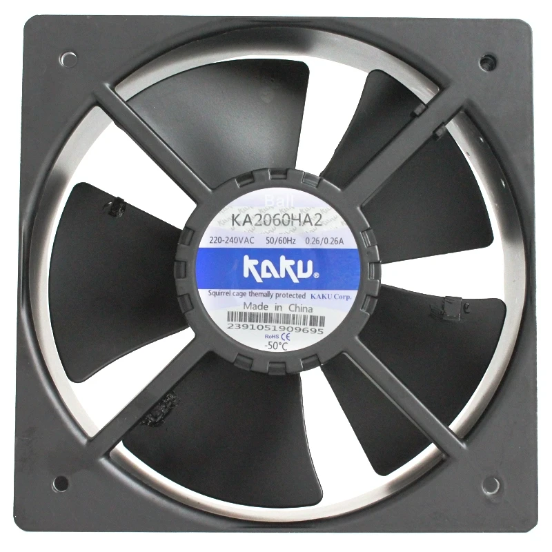 KA2060HA2 KAKU card 220-240V 0.26A waterproof fan