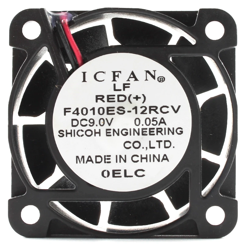 F4010ES-12RCV ICFAN 9V 0.05A silent switch fan