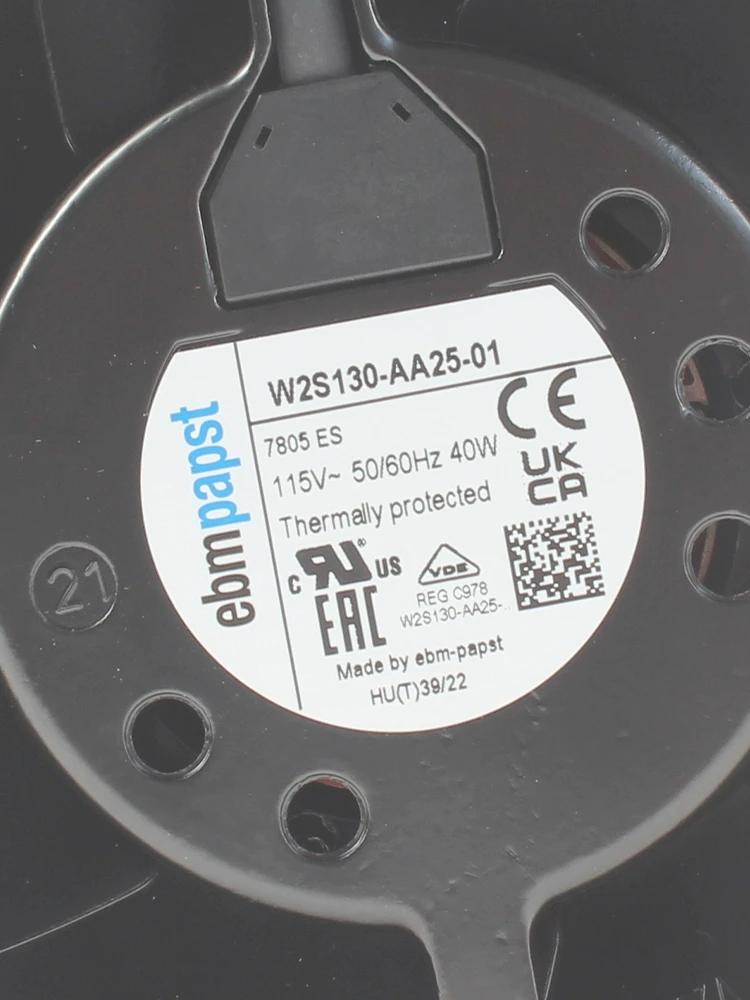 W2S130-AA25-01 ebmpapst 7805ES fan