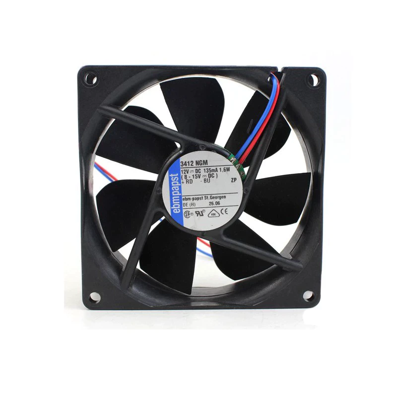 3412NGM ebmpapst 12V 1.6W inverter fan