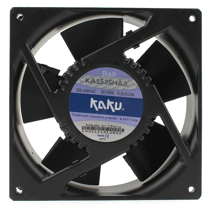KA1525HA2 KAKU 220V 0.25A/0.23A ball waterproof fan