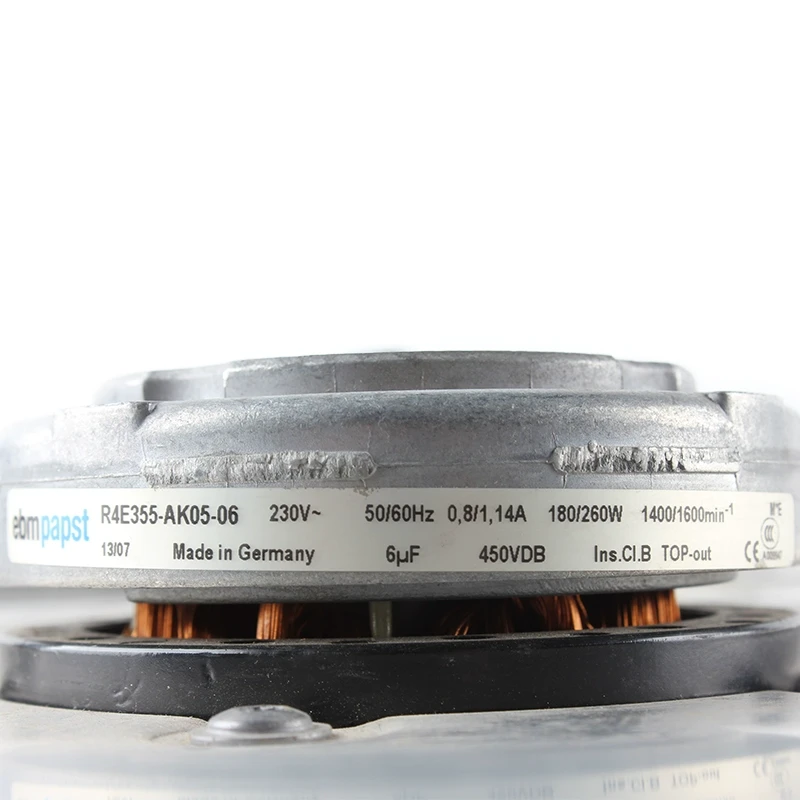 R4E355-AK05-06 ebmpapst 230V 0.8A 180/260W centrifugal fan