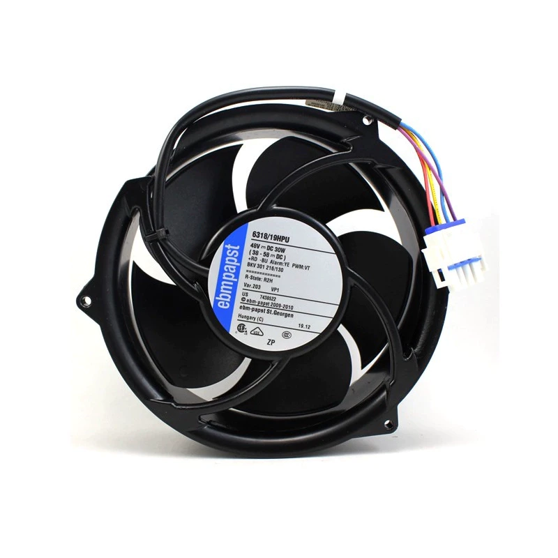 6318/19HPU ebmpapst 48V 30W IP68 fan