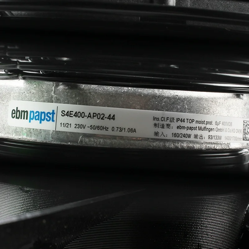 S4E400-AP02-44 ebmpapst 230V 160/240W fan