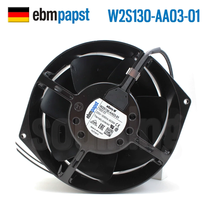 ebmpapst W2S130-AA03-01 M2S052-CA 230V 45W 7855ES fan
